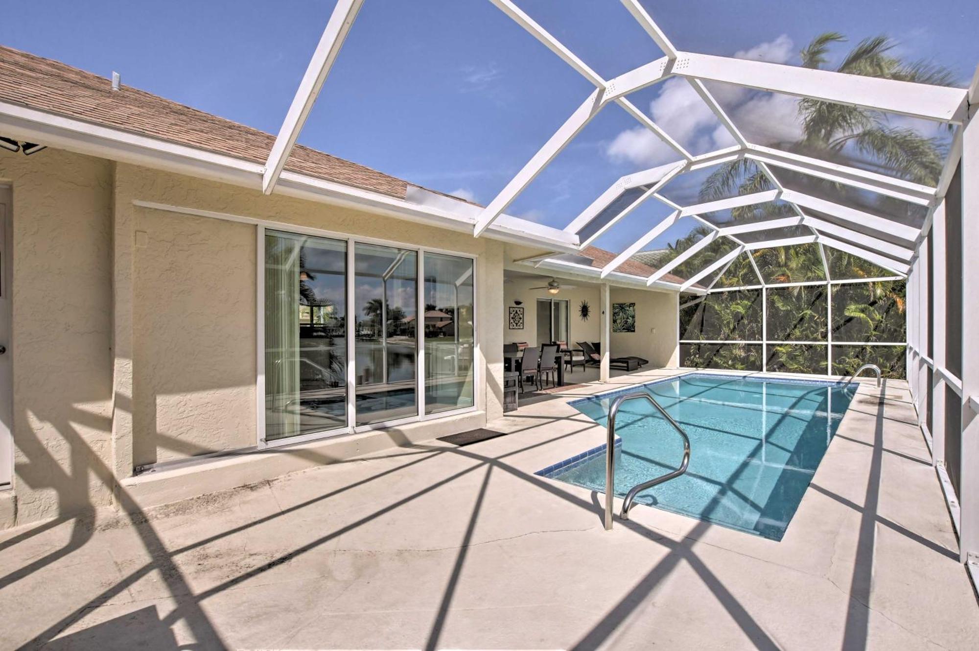 Canalfront Home With Private Saltwater Pool! Marco Island Exterior foto